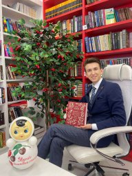 Алексей Пугачев посетил уникальную библиотеку в Тамбовской области